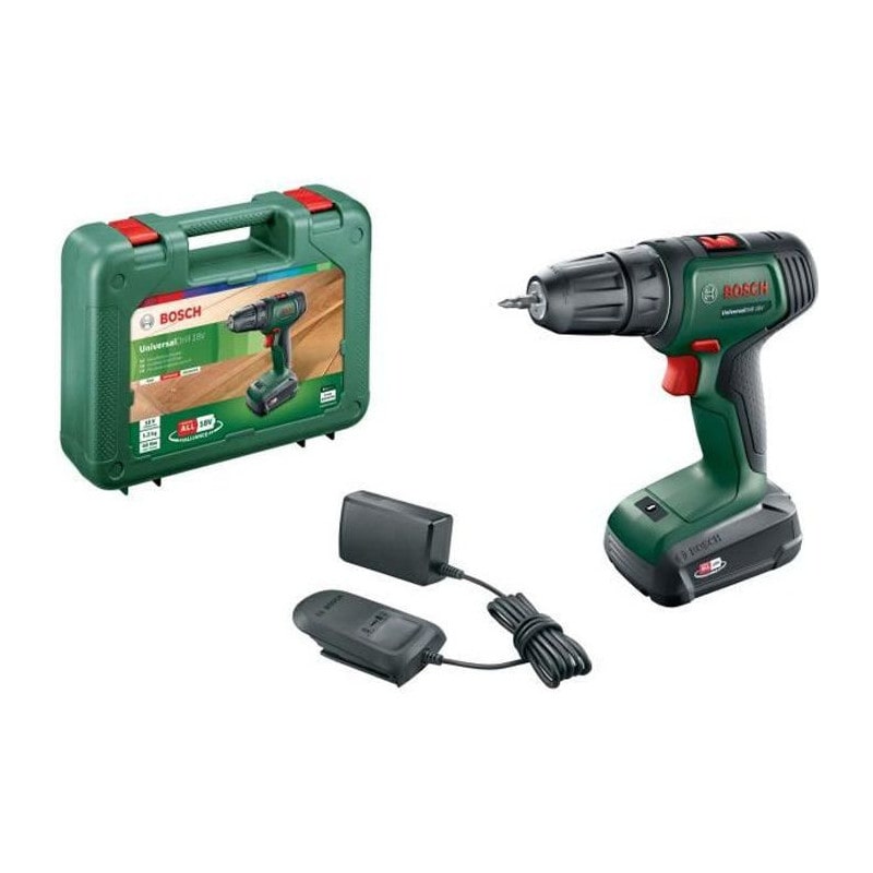Perceuse-visseuse Sans-fil Bosch Universaldrill 18 V 1 Batterie 1,5ah Coffret