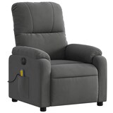 thumbnail of vidaXL Massagesessel Elektrisch Dunkelgrau Mikrofasergewebe