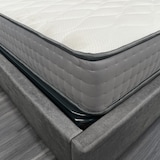 thumbnail of Letto contenitore matrimoniale 160x190 cm con rete ortopedica a doghe, tessuto Enjoy, made in Italy - 23 Ash