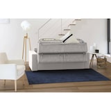 thumbnail of Dmora Divano Letto Alberta, Divano ad angolo, 100% Made in Italy, Sofà con apertura girevole, con Penisola contenitore Destra, Cm 280x95h85, Grigio
