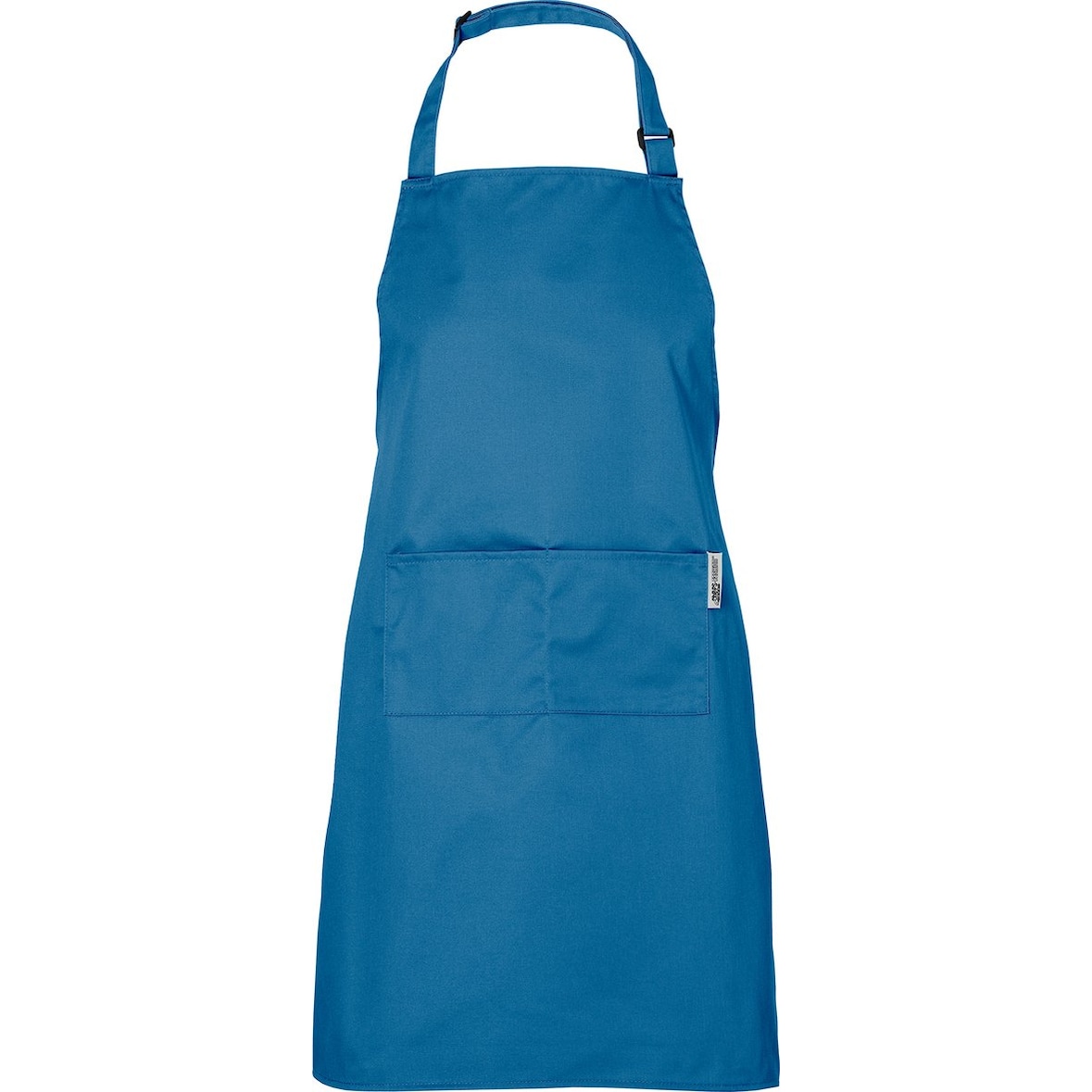 Chefs Fashion - Unisex Keukenschort - Petrol blauw schort - 2 zakken - Simpel verstelbaar - 71 x 82 cm