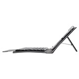 thumbnail of Clavier Pour Tablette Universel Étui En Cuir Avec Pavé Tactile Et Support Noir YONIS