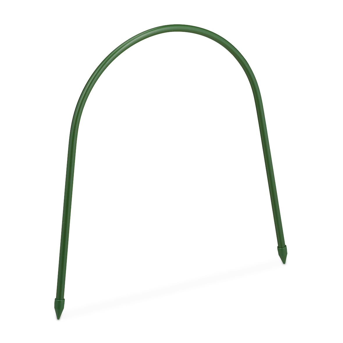 Relaxdays Tunnelbögen, 6er Set, Bügel für Pflanztunnel & Hochbeet, HxB: 31 x 33 cm, witterungsbeständig, biegsam, grün
