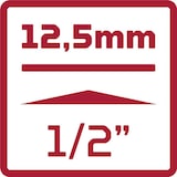 thumbnail of GEDORE red Steckschlüssel-Satz 1/4"+1/2" 92-teilig, R46003092