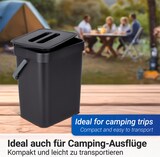 thumbnail of WENKO Abfallsammler mit Griff Mod. Tago 5 Liter, flexibel einsetzbar