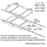 thumbnail of Bosch placa PIB375FB1E 2induccion domino modular