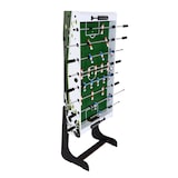 thumbnail of Tischkicker London, Kicker Kickertisch Tischfussball, klappbar 84x121x105 ~ weiß/grün Fußballmotiv