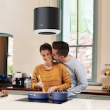 thumbnail of CIARRA A+ 550m³/h Inselhaube Freihängend Dunstabzugshaube WiFi App Touch 4 Stufen Booster Umluft VM4838B