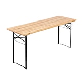 thumbnail of Ensemble Brasserie Table et bancs bois 180 cm - Lot de 10 - Oviala