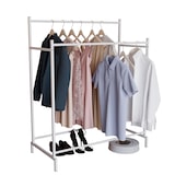 thumbnail of VCM Kleiderschrank Labol L Weiß H. 136 x B. 103 x T. 52 cm