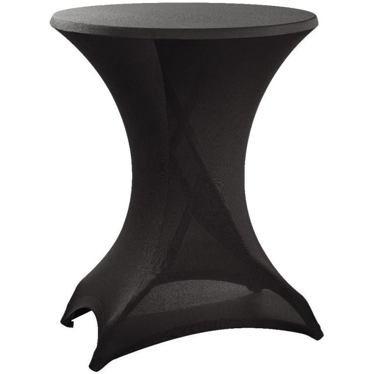 METRO PROFESSIONAL Housse mange debout noir D.85 x 110/115 cm