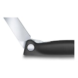 thumbnail of Victorinox swiss classic, coltello nero pieghevole per verdure, tascabile lama liscia