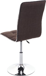 thumbnail of 2er-Set Esszimmerstuhl | HxBxT 103x43x54cm | Sitzhöhe 41cm | Stoff/Textil MVG | Braun | Stuhl Küchenstuhl