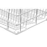 thumbnail of Cesto de vidro para máquina de lavar loiça branca | 4 compartimentos | 400x400x185(h)mm