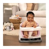 thumbnail of Ingenuity Siege Réhausseur 2-en-1 Avec Plateau A Rangement Intégré, Pivoine, Des 6 Mois