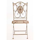 thumbnail of Cadeira dobrável Sibell marrom antigo