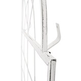 thumbnail of Set de 2 vallas metálicas viva para plantas trepadoras Blanco antiguo