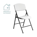 thumbnail of METRO PROFESSIONAL Sedia pieghevole per banchetti, acciaio/plastica, bianco/nero