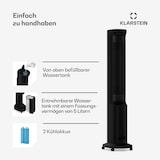 thumbnail of Polar Smarter Luftkühler mit Wasserkühlung | 300 m³/h | 5 l | 30 m² | 3 Modi | 75 W Schwarz