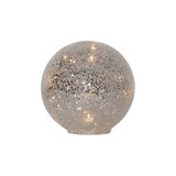 thumbnail of Adorno Bola Plata 15cm Navidad