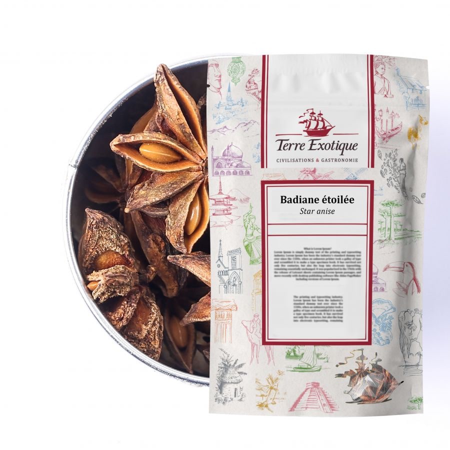 TERRE EXOTIQUE Badiane étoilée, 500 g