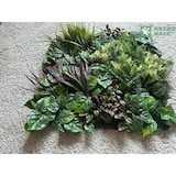 thumbnail of GeckoWall "BERLÍN" | Pared índigo púrpura premium | Revestimiento flores gastronómicas | Paneles lavanda artificial.