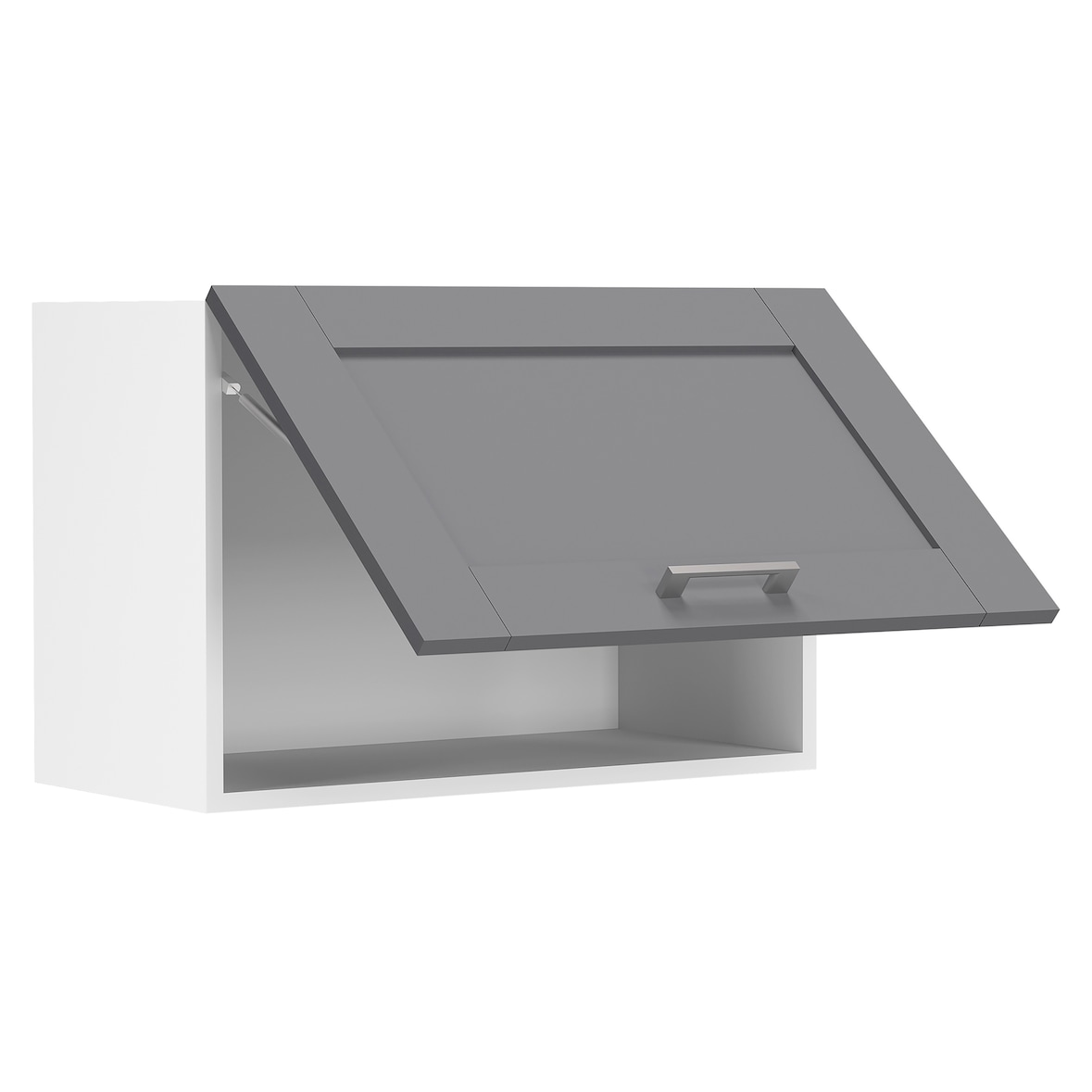 Keukenmeubels hangkast Colura H. 40 x L. 60 x P. 31 cm Wit/antraciet