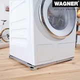 thumbnail of WAGNER Transporthilfe QUADRAT - verstellbar 46-66 cm x 5 cm, Stahl, 4 Bockrollen Ø 30 mm, Tragkraft 220 kg - 20119501