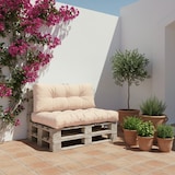 thumbnail of Lot coussins extérieur pour palette beige 120x80 Imperméables Anti-UV DECOARTS