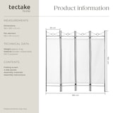 thumbnail of tectake Paravento, divisorio 180 x 160 x 2,5 cm - 401660