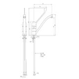 thumbnail of Monolith Mischbatterie, Einloch-Montage, Einhebelmischer