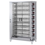 thumbnail of Elektrische kipgrill met licht. 8 zwaarden = 40/48 kippen - 1100x450x1800 mm - 33600 W 400/3V - 53403L84 Eurast