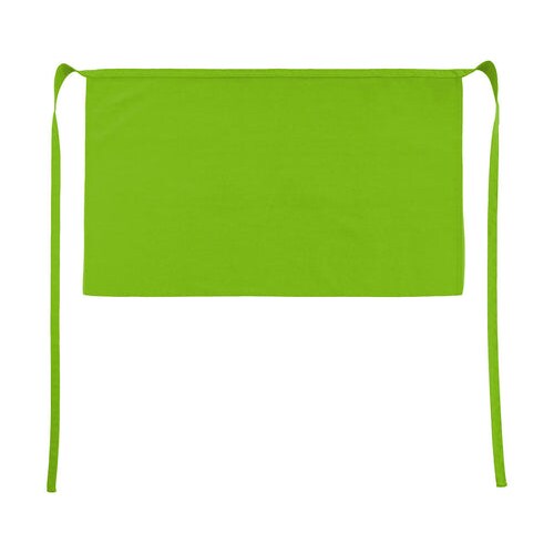 BRUSSELS Short Bistro Apron: One Size / Lime