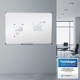 thumbnail of Whiteboard Master of Boards 120 x 240 cm, lackiert, mit Aluminiumrahmen - Hoch- und Querformat - abnehmbare Stiftablage