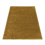 thumbnail of Teppich Schlafzimmer Hochflor Unifarben Samtweich Waschbar Strapazierfähig Wohnzimmer Pflegeleicht Gold 120x170 cm – SPREE von Kadima Design