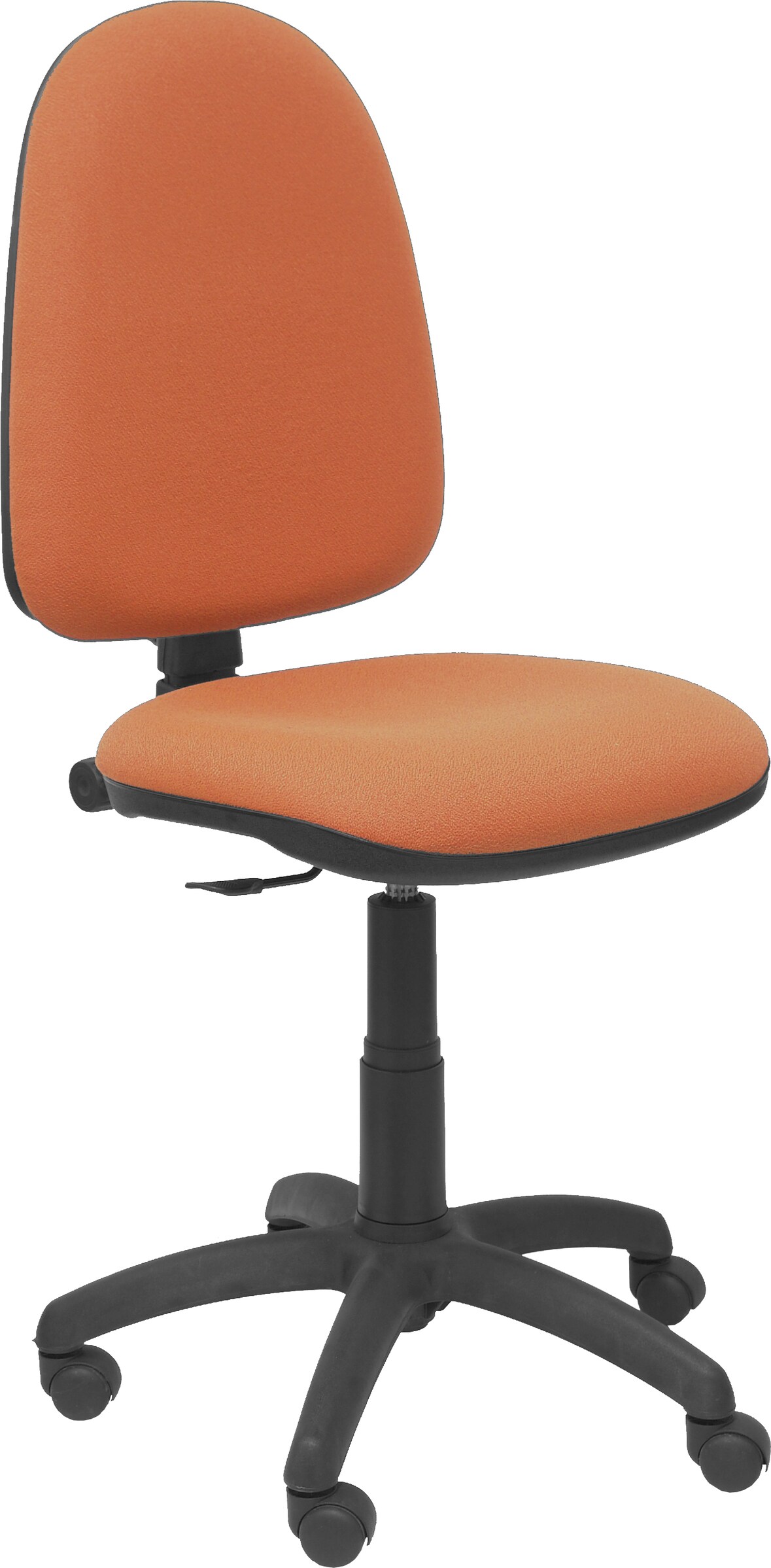 Chaise Ayna avec mécanisme de contact permanent et tissu brun Bali
