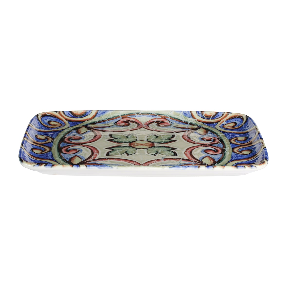 IDFine Amalfi Quadro Rectangular Plate 37 cm (33 * 6 Stück