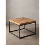 thumbnail of Couchtisch aus Mangoholz, modernes Design, große Ablagefläche, stabile Beine. 55x55x40 cm | Kadima Design
