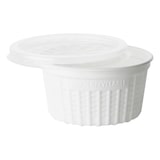 thumbnail of 25x Suppenbecher thermoisolierend inkl. Deckel SOUP TO GO PP 350 ml weiss