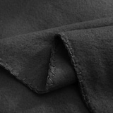 thumbnail of Polar Fleecedecke 130x160 OEKO-TEX ca. 400g Gewicht, mit Antipilling & Kettelrand - Farbe schwarz