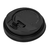 thumbnail of MONOUSO - Tapa para vaso de cartón PS SIP Con Agujero Negra Ø9,0cm (50 Uds)