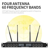 thumbnail of Système Microphone Sans Fil 8 Canaux Pour Conférences et Événements YONIS