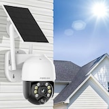thumbnail of Foscam B4 batteriebetriebene 2K 4 MP WLAN-Überwachungskamera mit Schwenk- und Neigefunktion, inkl. Solarpanel