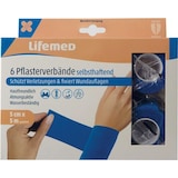 thumbnail of 72 Rollen Pflaster, selbsthaftend 5 m x 5 cm blau