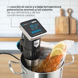 thumbnail of ELMA Termocirculador Sous Vide Cooker Clip 1200W, Baja Temperatura para Alimentos al Vacío, Inmersión IPX7, 9,2x16,1x33 cm