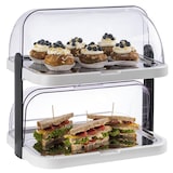 thumbnail of APS 9200 Buffetvitrine -DOPPELDECKER- 44 x 32 cm, H: 44 cm