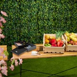 thumbnail of Relaxdays Geldkassette abschließbar, entnehmbarer Einsatz, 4 Fächer, Barkasse aus Eisen, HxBxT: 6 x 17 x 17,5 cm, grau