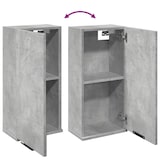 thumbnail of vidaXL Wand-Badschrank Betongrau 32x20x67 cm