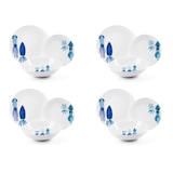 thumbnail of Excelsa Geschirrset 12-Teiliges Squid Porzellan Blau