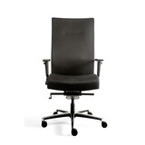 thumbnail of Büro-Schwerlast-Drehstuhl XL bis 160kg mit Lordosenstütze 1160-1315 x 520 x 460 mm Schwarz 210440